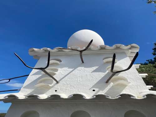 Detail from Salvador Dalí’s house in Portlligat